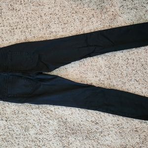 PacSun 22 short black super high rise jegging